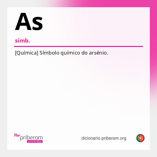 Significado de As