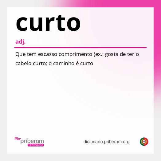 Significado de curto