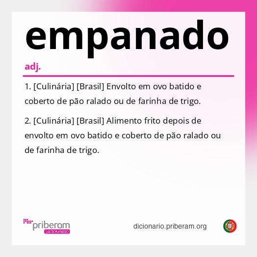 Significado de empanado