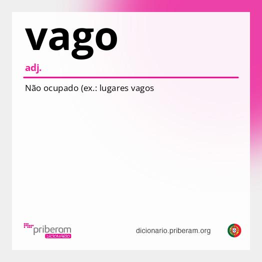 Significado de vago